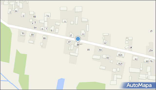 Bobrowa, Bobrowa, 86, mapa Bobrowa