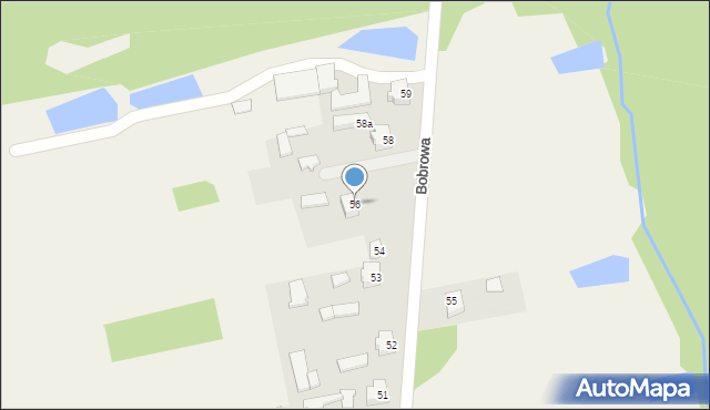 Bobrowa, Bobrowa, 56, mapa Bobrowa