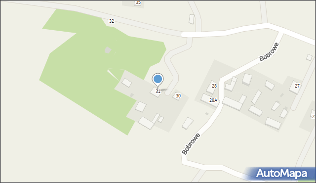 Bobrowe, Bobrowe, 31, mapa Bobrowe