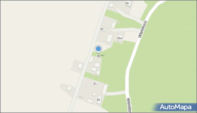 Bobrowe, Bobrowe, 63, mapa Bobrowe