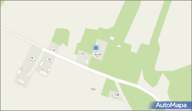 Bobrowe, Bobrowe, 72, mapa Bobrowe