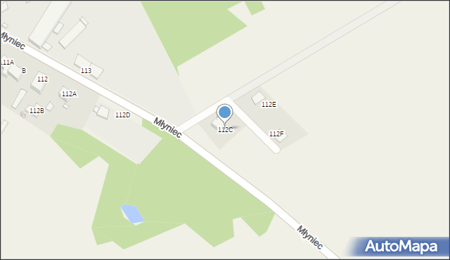 Bobrowice, Bobrowice, 112C, mapa Bobrowice