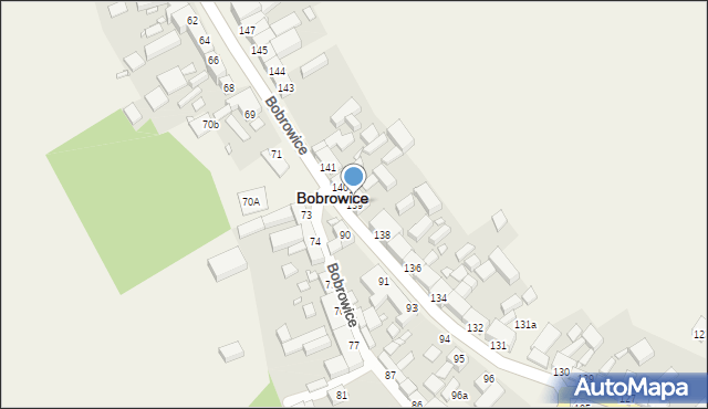 Bobrowice, Bobrowice, 139, mapa Bobrowice
