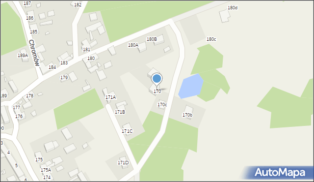 Bobrowice, Bobrowice, 170, mapa Bobrowice