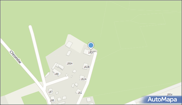 Bobrowice, Bobrowice, 182c, mapa Bobrowice