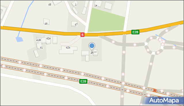 Bobrowice, Bobrowice, 45, mapa Bobrowice