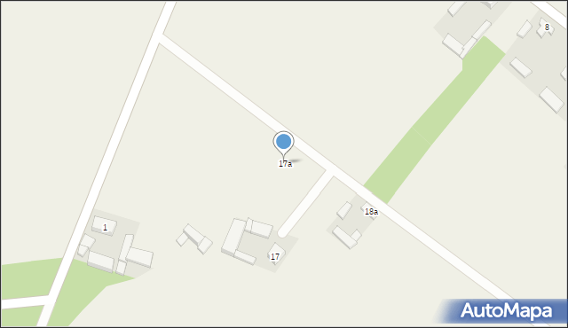 Bobrowiec, Bobrowiec, 17a, mapa Bobrowiec