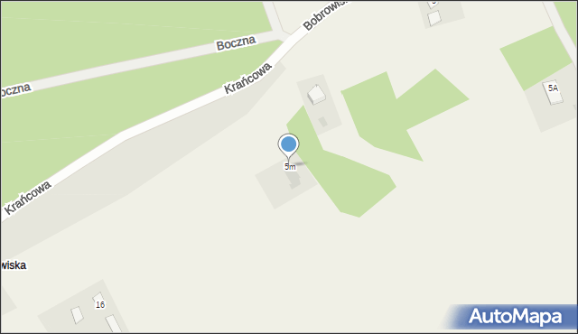 Bobrowiska, Bobrowiska, 5m, mapa Bobrowiska