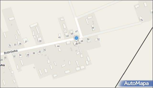 Bobrówka, Bobrówka, 46, mapa Bobrówka