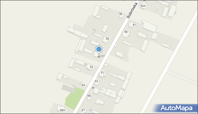 Bobrówka, Bobrówka, 60, mapa Bobrówka