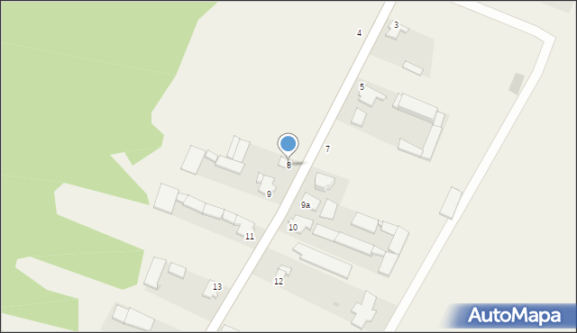 Bobrówka, Bobrówka, 8, mapa Bobrówka