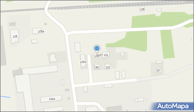 Bobrówka, Bobrówka, 100, mapa Bobrówka