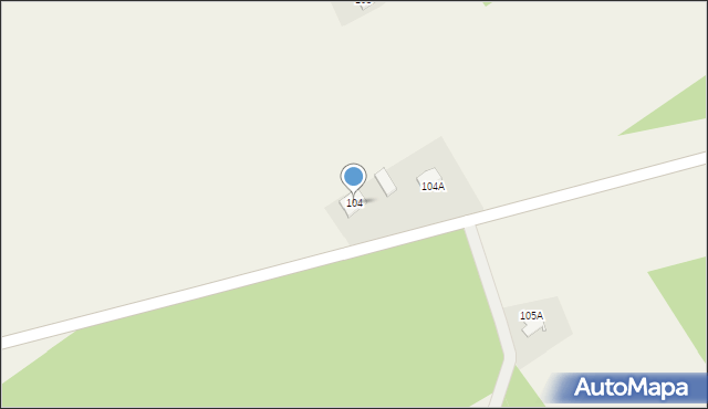 Bobrownickie Pole, Bobrownickie Pole, 104, mapa Bobrownickie Pole