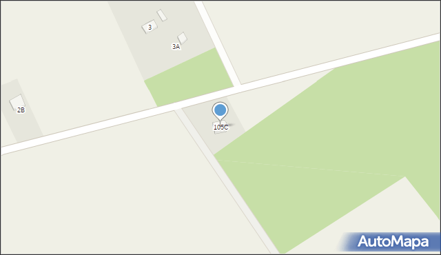 Bobrownickie Pole, Bobrownickie Pole, 105C, mapa Bobrownickie Pole