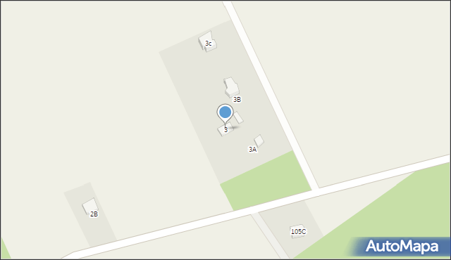 Bobrownickie Pole, Bobrownickie Pole, 3, mapa Bobrownickie Pole