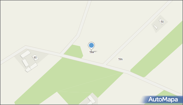 Bobrownickie Pole, Bobrownickie Pole, 59a, mapa Bobrownickie Pole