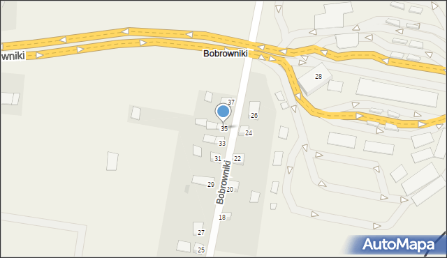 Bobrowniki, Bobrowniki, 35, mapa Bobrowniki