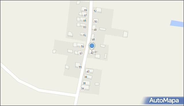 Bobrowniki, Bobrowniki, 42, mapa Bobrowniki