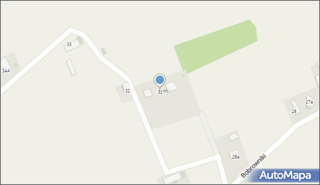Bobrowniki, Bobrowniki, 31, mapa Bobrowniki