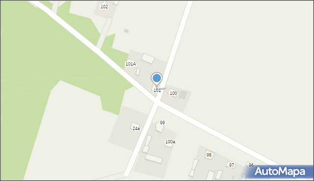 Bobrowniki, Bobrowniki, 101, mapa Bobrowniki