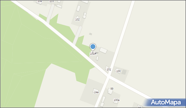 Bobrowniki, Bobrowniki, 101A, mapa Bobrowniki
