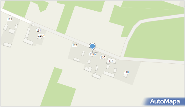Bobrowniki, Bobrowniki, 116a, mapa Bobrowniki