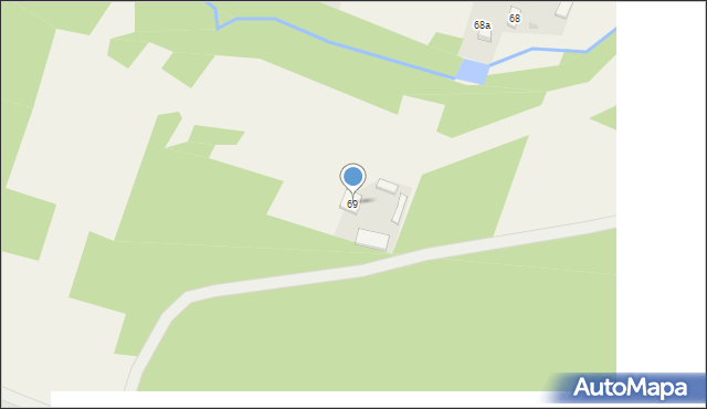 Bobrowniki, Bobrowniki, 69, mapa Bobrowniki