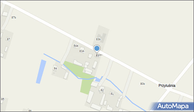 Bobrowniki, Bobrowniki, 83, mapa Bobrowniki