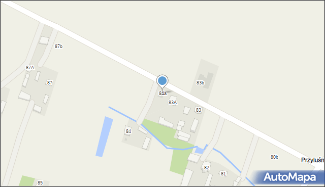 Bobrowniki, Bobrowniki, 84a, mapa Bobrowniki