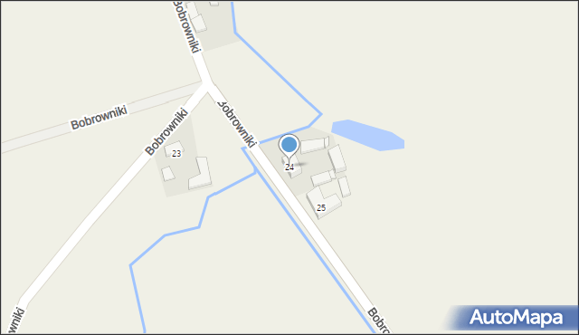 Bobrowniki, Bobrowniki, 24, mapa Bobrowniki