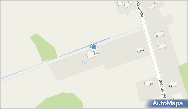 Bobrowniki, Bobrowniki, 19b, mapa Bobrowniki