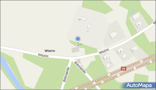 Bobrowniki, Bobrowniki, 1a, mapa Bobrowniki