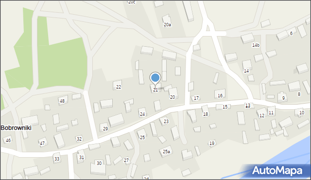 Bobrowniki, Bobrowniki, 21, mapa Bobrowniki