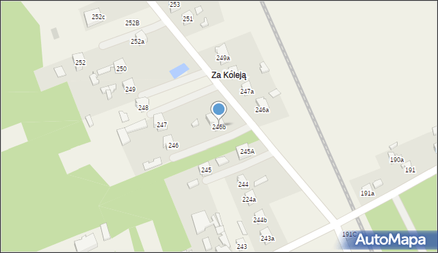 Bobrowniki, Bobrowniki, 246b, mapa Bobrowniki
