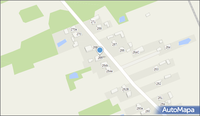 Bobrowniki, Bobrowniki, 265, mapa Bobrowniki