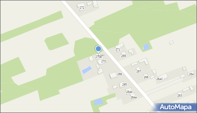 Bobrowniki, Bobrowniki, 270a, mapa Bobrowniki