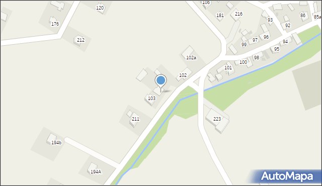 Bobrowniki Małe, Bobrowniki Małe, 121, mapa Bobrowniki Małe