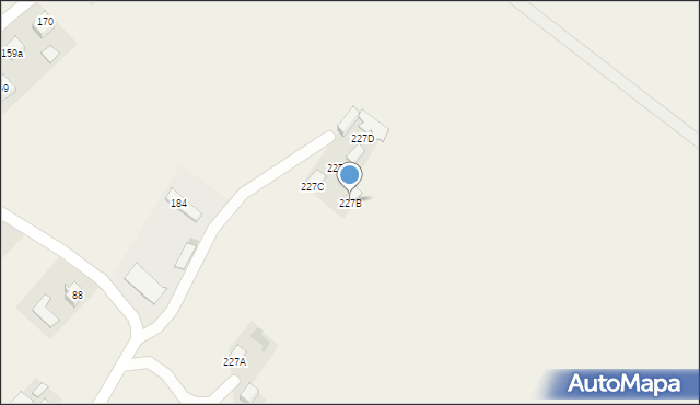Bobrowniki Małe, Bobrowniki Małe, 227B, mapa Bobrowniki Małe