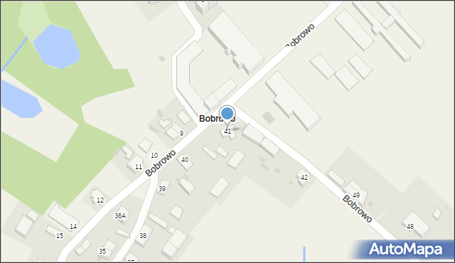 Bobrowo, Bobrowo, 41, mapa Bobrowo