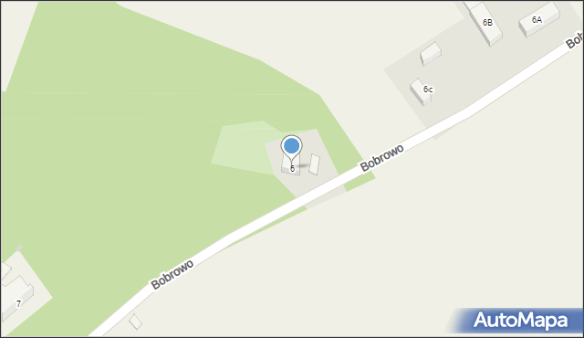 Bobrowo, Bobrowo, 6, mapa Bobrowo