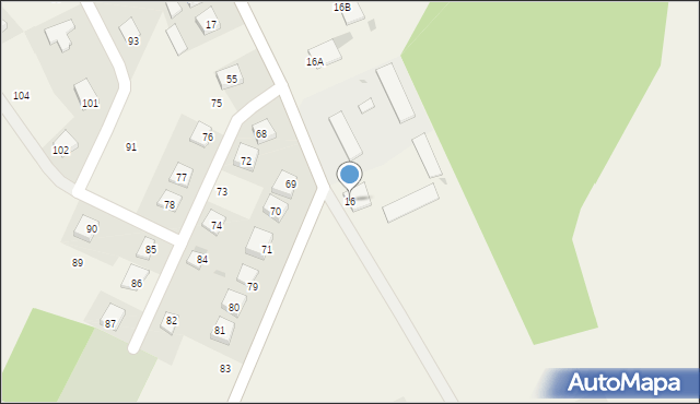 Bobrowo, Bobrowo, 16, mapa Bobrowo