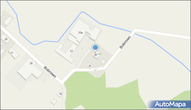Bobrowo, Bobrowo, 32, mapa Bobrowo