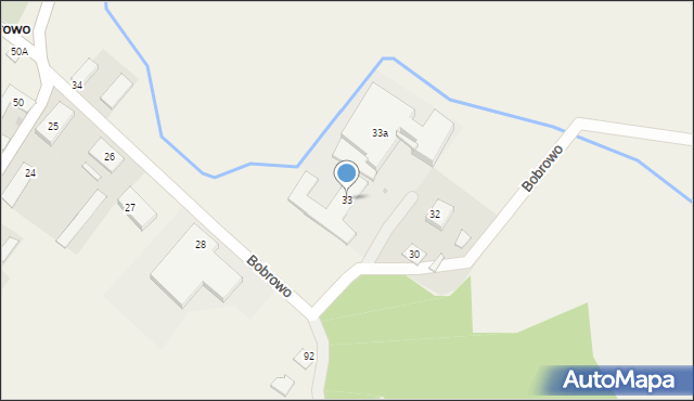 Bobrowo, Bobrowo, 33, mapa Bobrowo