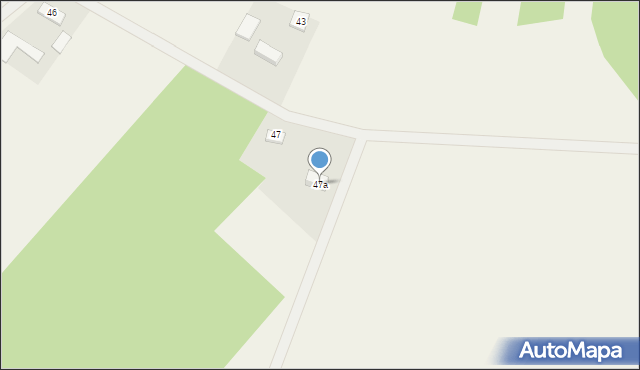 Bobrowo, Bobrowo, 47a, mapa Bobrowo