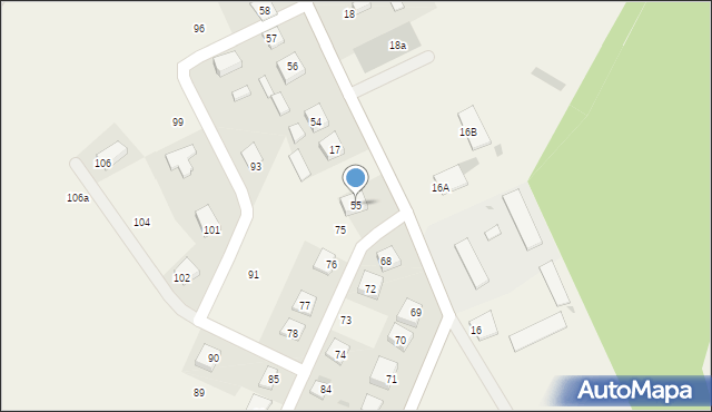 Bobrowo, Bobrowo, 55, mapa Bobrowo