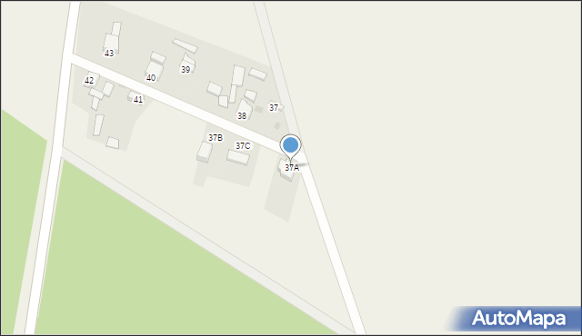 Bobrzany, Bobrzany, 37A, mapa Bobrzany