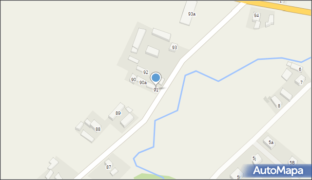 Bobrzany, Bobrzany, 91, mapa Bobrzany