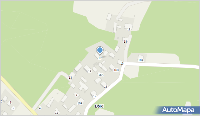 Bocheniec, Bocheniec, 17, mapa Bocheniec