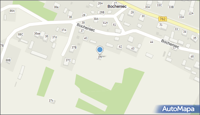 Bocheniec, Bocheniec, 37f, mapa Bocheniec