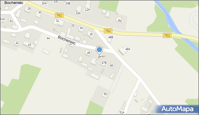 Bocheniec, Bocheniec, 47, mapa Bocheniec